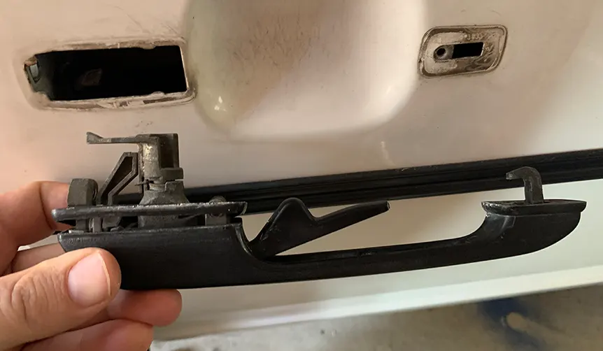 Mk1 door handle off car